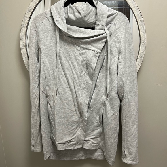 Grey zip up sweater - Picture 1 of 2